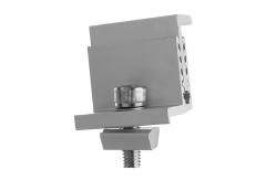 China Pre-Galvanized Solar Panel End Clamp Kit PWM MPPT Aluminum supplier