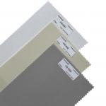 Plain White Beige Grey 100% Polyester Fire Retardant Roller Fabrics For Window for sale