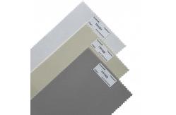 China Plain White Beige Grey 100% Polyester Fire Retardant Roller Fabrics For Window supplier