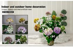 China Lifelike Green Artificial Tropical Plant 150cm Height For Office Table Embroidery supplier
