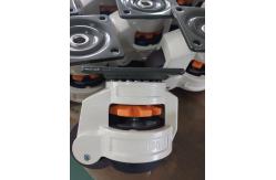 China Foot Adjuster TPR Leveling Caster Wheel With Deep Groove Bearing supplier