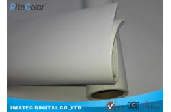China White Glossy Inkjet Cotton Canvas 400gsm Resin Coated for Pigment Inks supplier