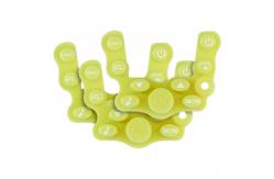 China Customized Walkie-Talkie Conductive Silicone Button According To The Drawing supplier