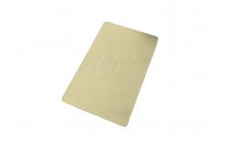 China Customised Printing NFC Metal Steel MF 1K Contactless Card supplier