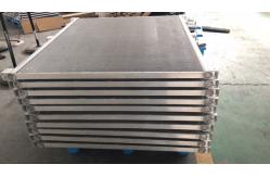 China Microchannel Coil Heat Exchanger 1MM Single Control Refrigerant Brazed Fin Tube supplier