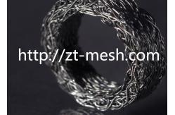 China Shielding Device Compressed Knitted Wire Mesh Special Shape supplier