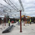 Bolt Connection Steel Prefabricated Houses Q355B Prefab Metal Houses for sale