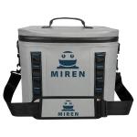 Light Gray 30 Can Soft Sided Cooler Waterproof For Camping Picnic OEM ODM for sale