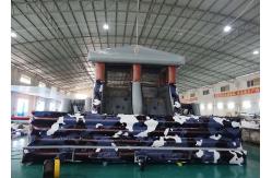 China Inflatable Military Obstacle Course For Park Amusement Park Games supplier