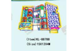 China Large Inflatable Obstacle And Big Ball Pool Children Fun Park supplier