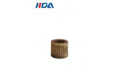 China Embossed Copper Brass Sleeve Threaded Insert Nut SGS Certificated supplier