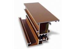 China Mill Finish Aluminum Curtain Wall Profile Bronze / Black Energy Saving supplier