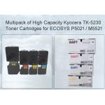 Kyocera ECOSYS M5521 ECOSYS P5021 Printers Toner cartridge TK-5230 Multipack CMYK