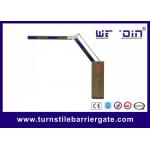 AC220V/110V Vehicle Access Barrier Gold Color Parking Barrier Gate for sale