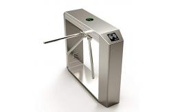 China 304 Stainless Steel Vertical Tripod Half Height Turnstile Gate IP54 supplier
