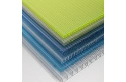 China Sun Sheets PC Embossed Sheets 16mm Polycarbonate Honeycomb Layers supplier