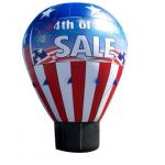 Event use inflatable pig ground balloon custom animal giant air balloon for sale
