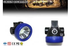 China Anti - Fog Rechargeable Cree Headlamp 3500 Lux Brightness 0.6W Power supplier