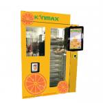 Stand Fruit Drink Vending Machine 21.6 Inch Touch Screen For Market / Shopping Mall for sale