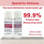40ml Disposable Instant Wash Free Hand Sanitizer Antimicrobial With 70% Alcohol for sale