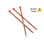 Orange Self Locking 100mm Nylon UL94V2 Bulk Cable Ties for sale