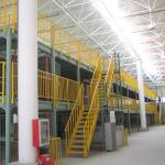 Heavy Duty Mesh Multi Tier Mezzanine , Warehouse Racking Mezzanine for sale