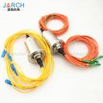 Double Channel Fiber Optic Rotary Joint / Fiber Optic Cable Joint With Stainless Steel House for sale