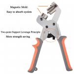 Practical Alloy Grommet Tool Kit Anti Abrasion Multiple Sizes