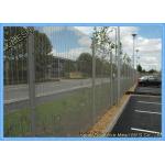 Prison Galvanized Anti - Climbing 358 Mesh Fencing / Security Fencing Panels for sale