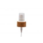 Dust Free Mist Spray Pump Bamboo Plastic Fine Mist Sprayer For Bottles for sale