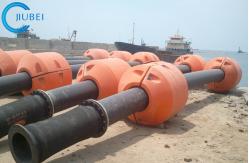 China 4 8 MDPE HDPE Pipe Floater Floating Buoy Sand Extraction Floater supplier