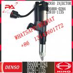 DENSO Diesel Common rail Injector 095000-0284 for HINO 23910-1135 for sale