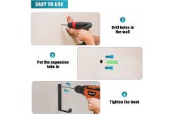 China Wall Hooks for Multifunctional Hanging Shelf Heavy Duty Mounted Clothing Organizer supplier
