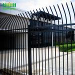 4ft Height Metal Tubular Fencing Powder Coated Industrial Security Picket Design for sale