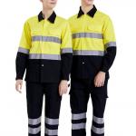 Jacket Workwear Uniforms Pants Shirt Workwear Construction Site with Hood Set Working Clothes for sale