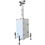Mobile Surveillance Towers For Construction Site Monitoring Solutions for sale