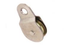 China Fixed Eye Single Die Cast Pulley 3'' Rope Chain Connectors supplier