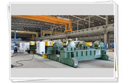 China 100mm/Min 700t Welding Turning Roller Motorized Bogie Steel Wheel supplier