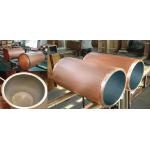 Ceramic Coating Copper Mould Tube For CCM Parabolic Taper Square Type High Withdrawal Speed for sale