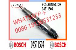 China 04511504 High Quality New Diesel Common Rail Fuel Injector 04511504 supplier