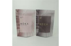 China MOPP Makeup Plastic Pouches Packaging VMPET AL Self Standing 1.2C MPET supplier