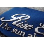 Polo Shirt Embossed 0.7mm Transparent TPU Patches for sale