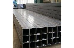 China Hot Rolled Square Galvanized Steel Pipe 4m - 10m Straight Seam Welded Pipe supplier