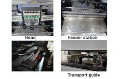 China 10Pcs Head SMT Mounting Machine LED DOB Bulb SMT Placement Machine supplier