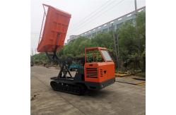 China 2600RPM Crawler Mini Dumper Oil Palm Tractor With High Power Engine supplier