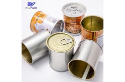 China Infant Formula Empty Tin Can 450 Gram Tall Round Tin Containers supplier