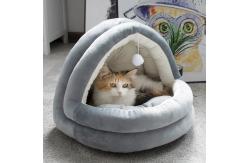 China PP Cotton Removable Plush Pet Beds supplier