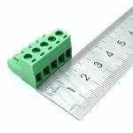 10A Female Panel Mounted Plug-In Terminal Block With PA66 Housing