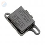 ANS-G2 Black PA Material 2 Ways 20A To 200A 498 0498 Car Automotive Mini ANS MIDI Auto Fuse Box Block Holder for sale