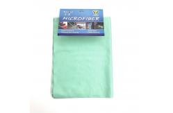 China Stemware 280gsm 20 X 16 Microfiber Glass Towel supplier